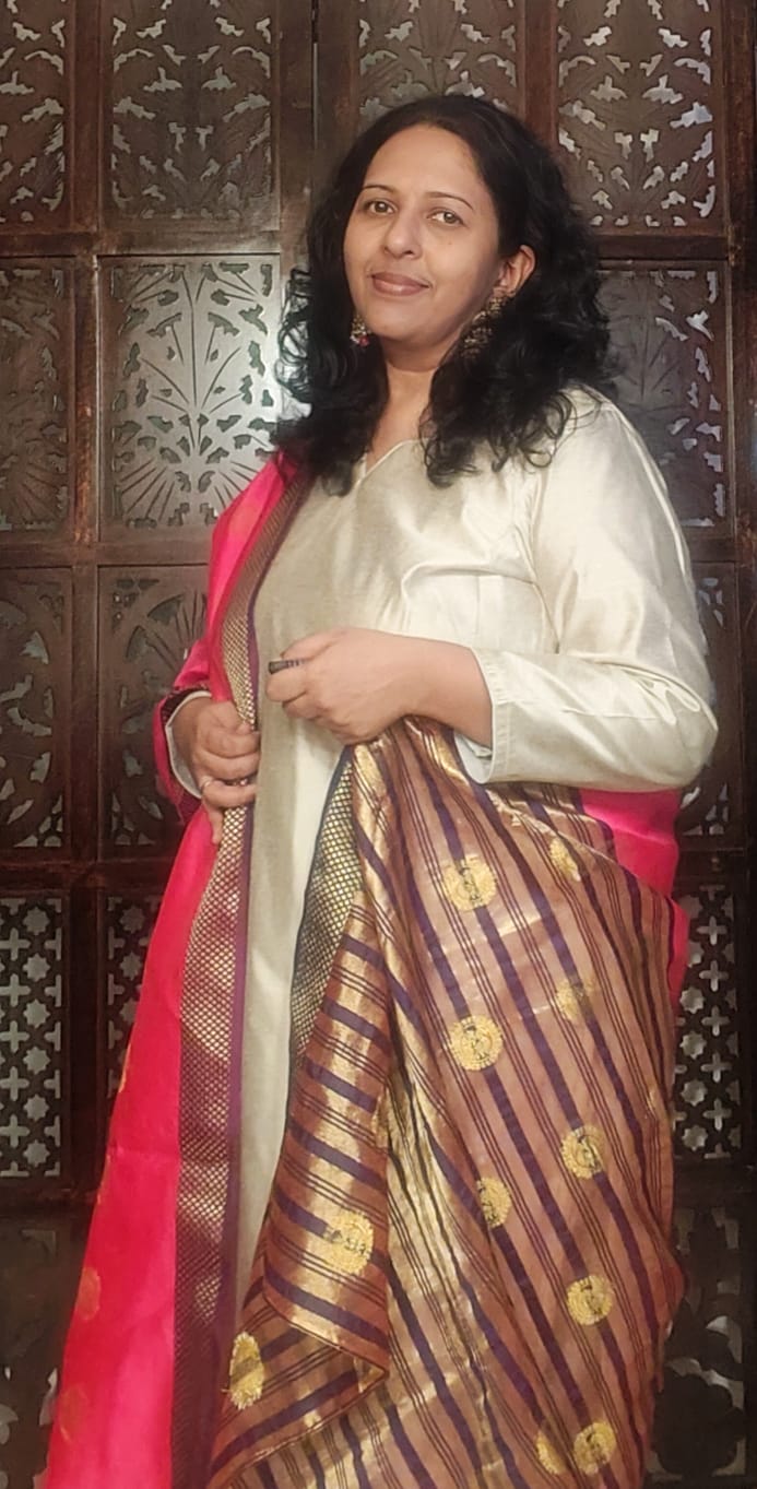 SILVER SHADE COTTON SILK KURTA-PANT MATERIAL