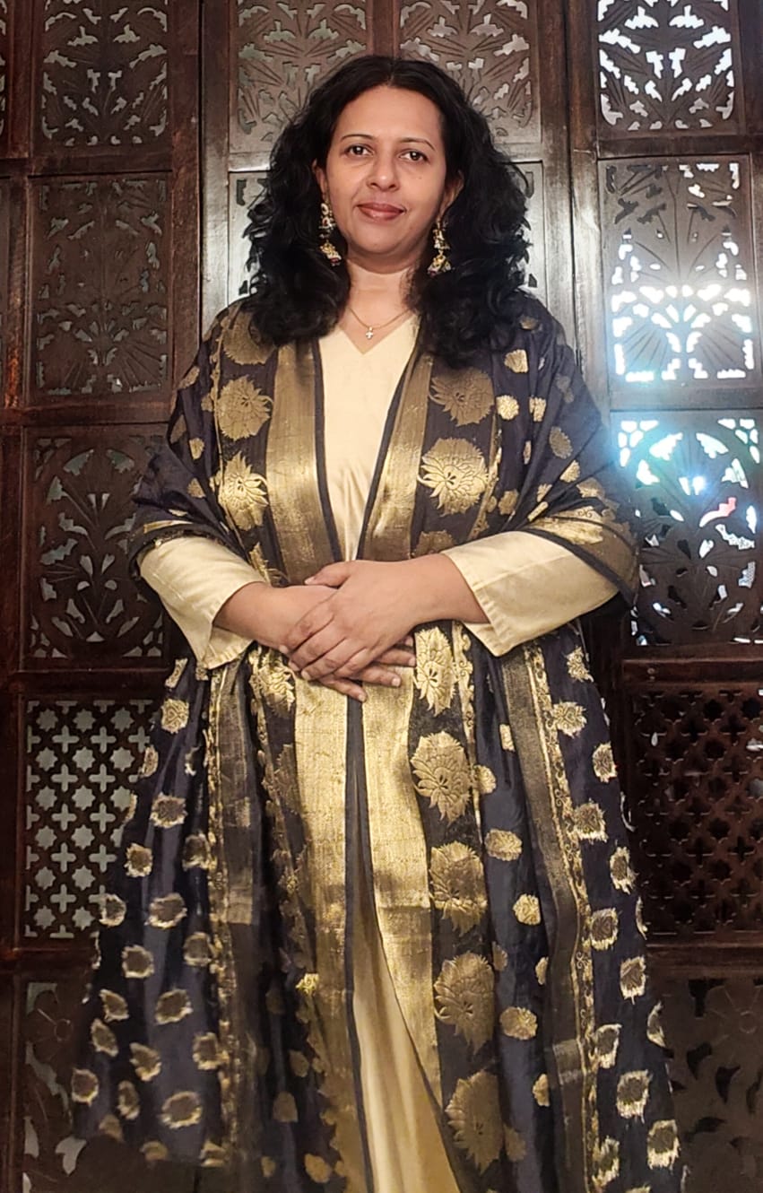 GOLD SHADE COTTON SILK KURTA-PANT MATERIAL